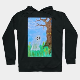 Ghoulish portrait Hoodie